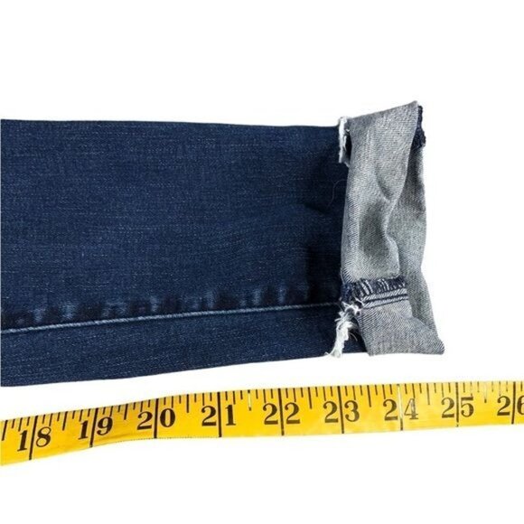 Abercrombie & Fitch Ultra High Rise Super Skinny Dark Wash Jeans - Picture 9 of 10